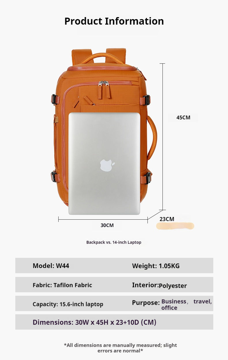 HY-W44 Vacuum Bag Anti-Theft Business Laptop Backpack