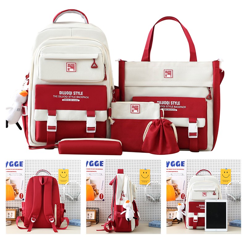 MN8126 5-in-1 Student Backpack