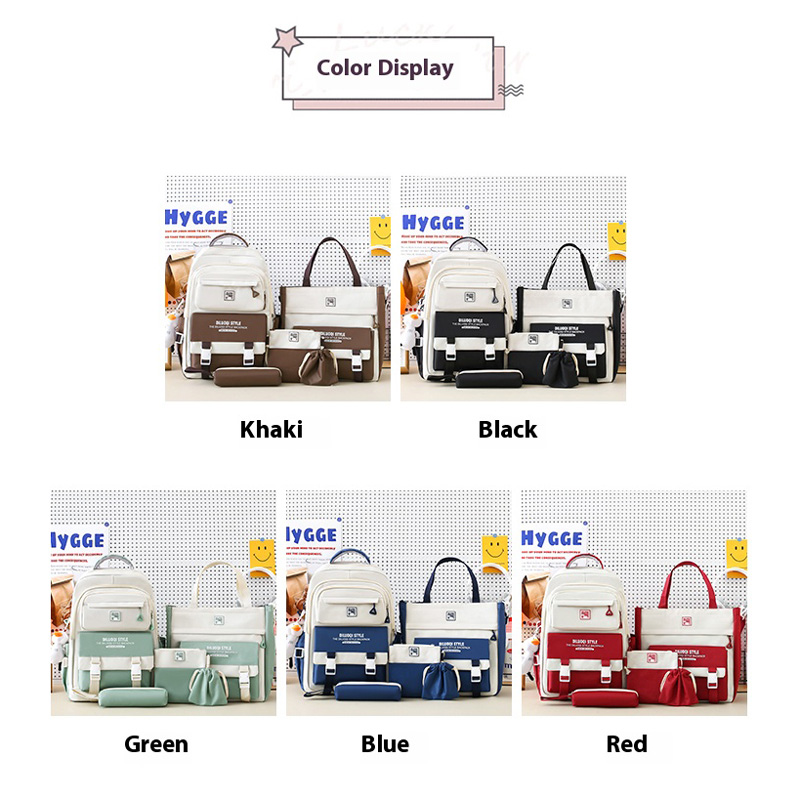 MN8126 5-in-1 Student Backpack