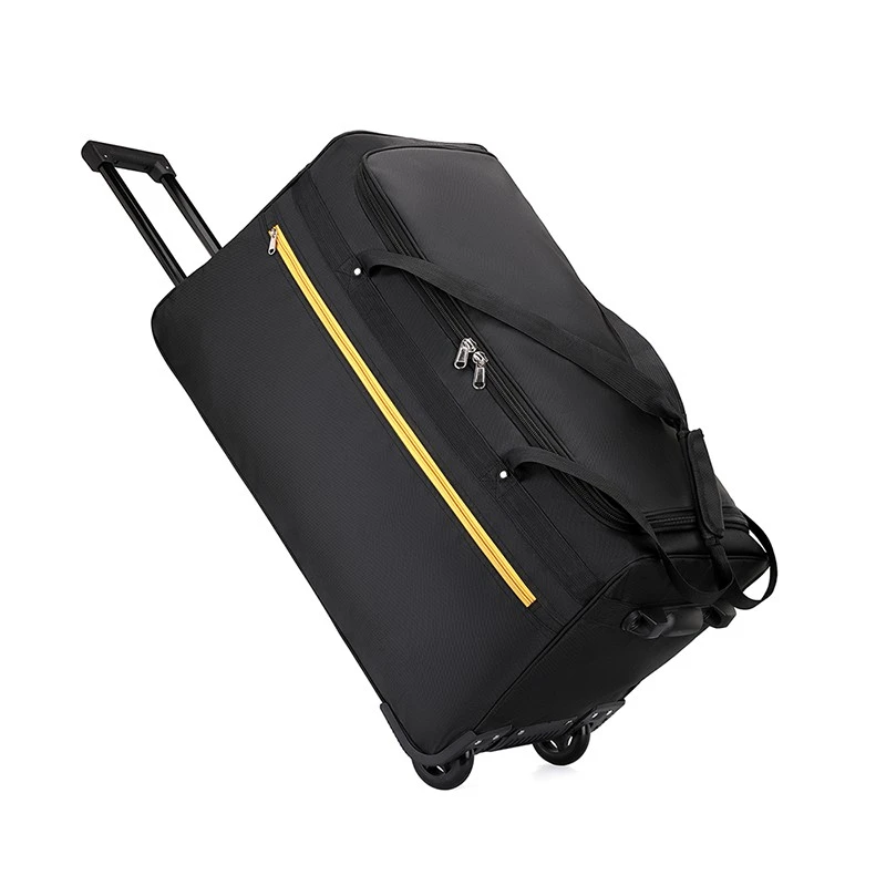 FLPN-7510-1Large Capacity Folding Oxford Cloth Stripe Travel bag