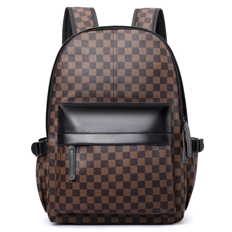 XX5003 Business Laptop Bag Large Capacity Leather Backpack