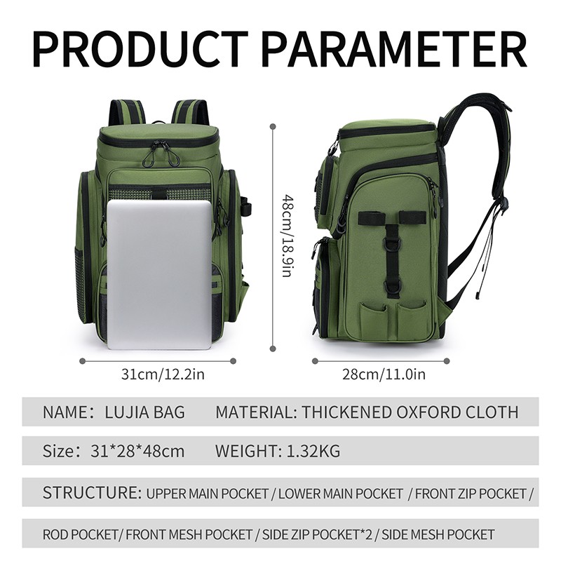 ZM-1870 Fishing Backpack