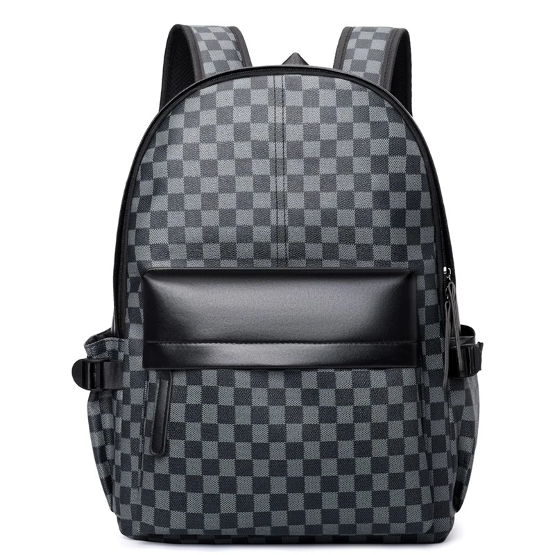 XX5003 Business Laptop Bag Large Capacity Leather Backpack