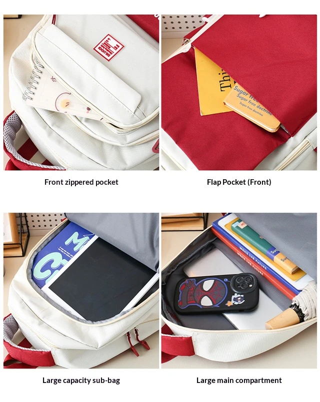 MN8126 5-in-1 Student Backpack