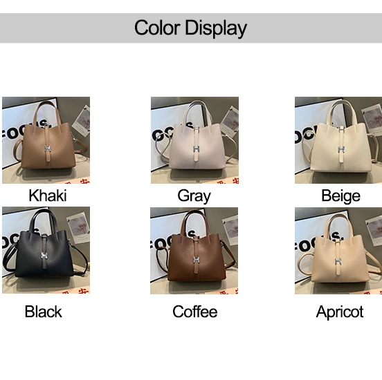 YD504 Women's Fashion Soft PU Leather Waterproof Handbag