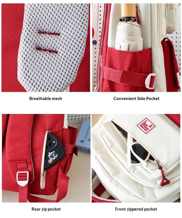 MN8126 5-in-1 Student Backpack