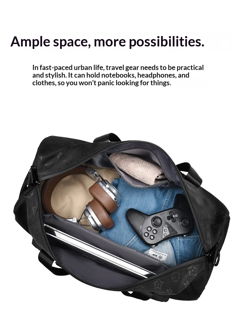 JY-9905 Lightweight Men's Travel Bag