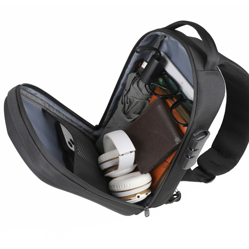 BLH4-4 Waterproof Sling Shoulder Business Messenger Bag