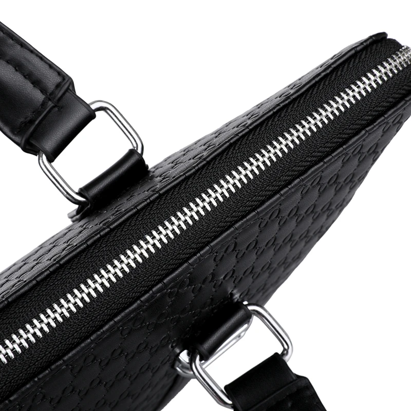 XM5236 Business PU Leather Laptop Bag