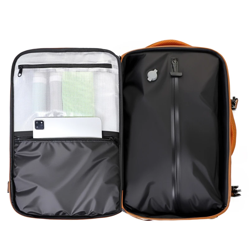 HY-W40 Waterproof Business Expandable Flat Open Customization Laptop Bag