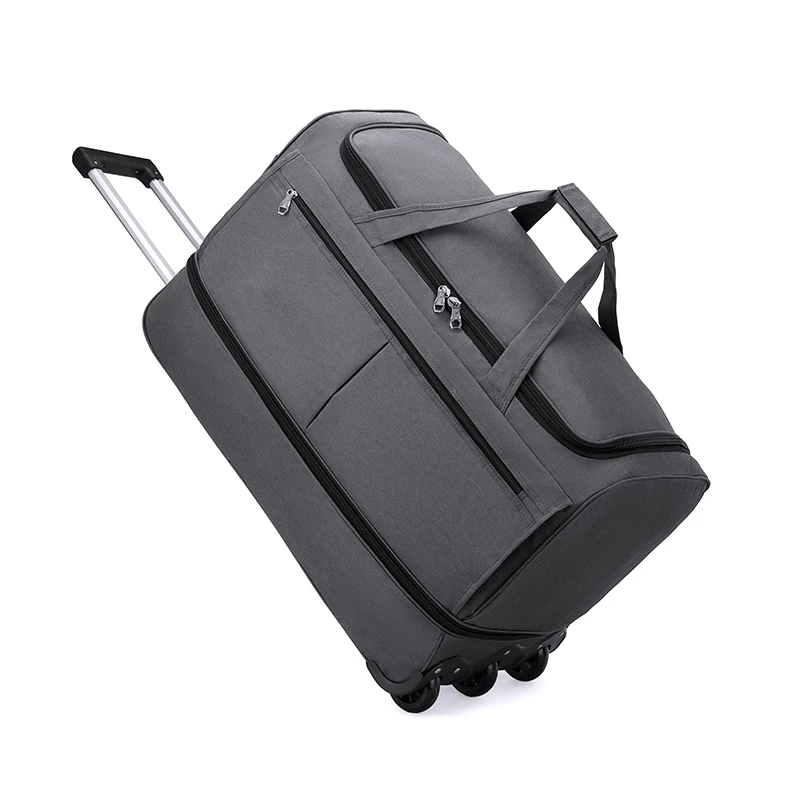 FLPN-371 Durable Nylon Rolling Wheeled Duffel Bag