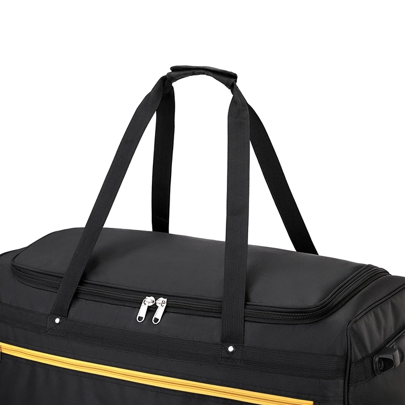 FLPN-7510-1Large Capacity Folding Oxford Cloth Stripe Travel bag