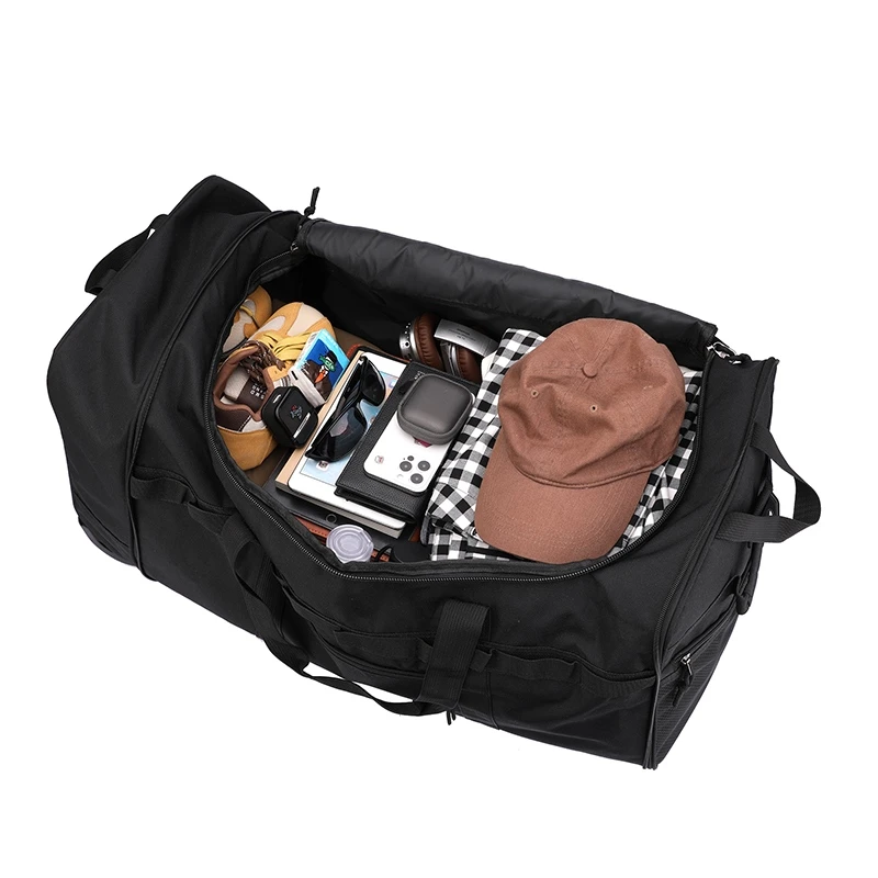 FLPN-0020 Durable Nylon Rolling Wheeled Duffel Bag