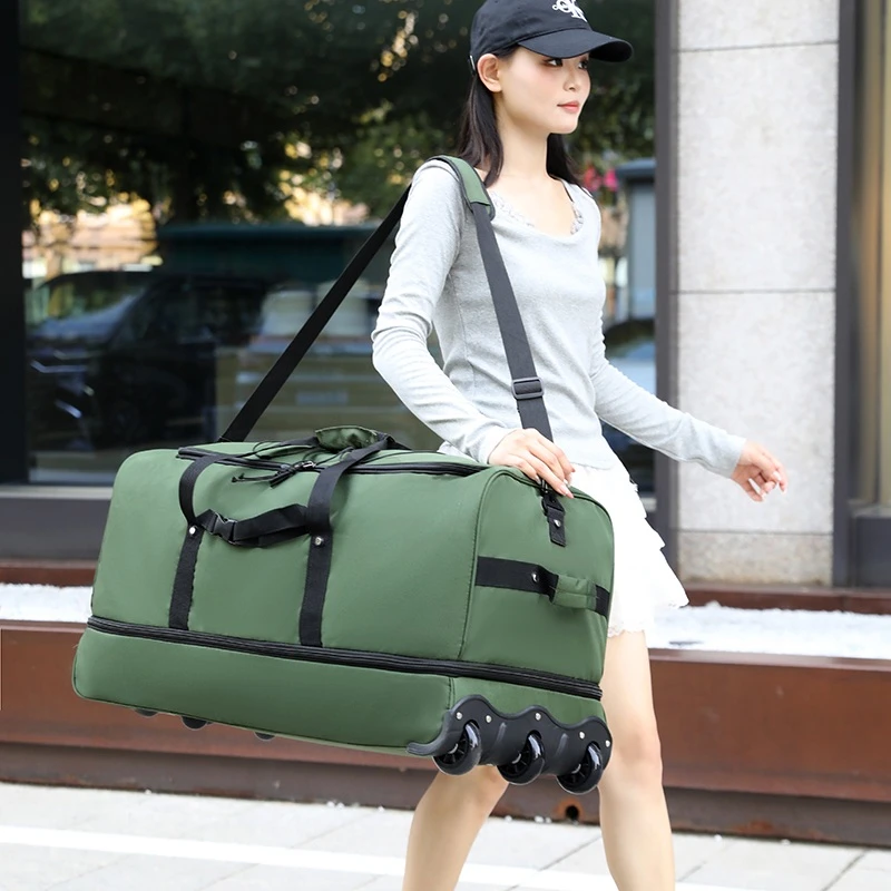 FLPN-7550 Fashion Waterproof Large Capacity Wheeled Duffel Bag