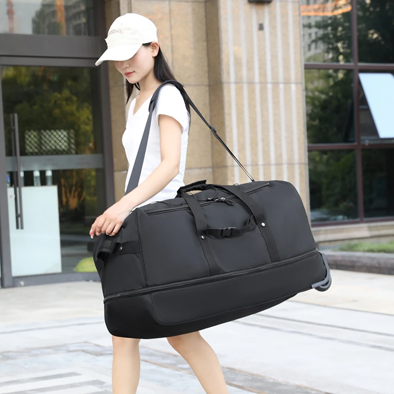 FLPN-0019 Foldable Extra Large Trolley Travel Bag